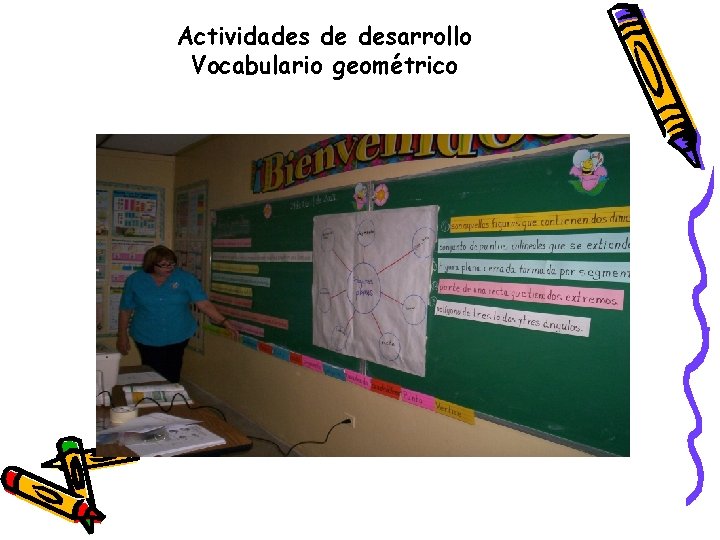 Actividades de desarrollo Vocabulario geométrico 