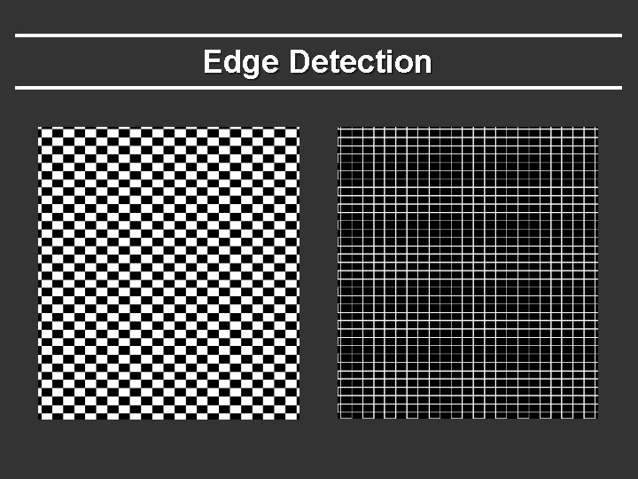 Edge Detection 