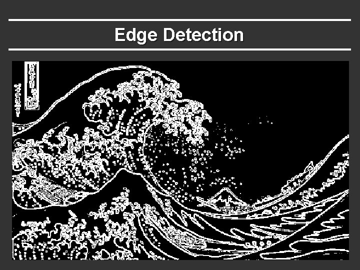 Edge Detection 