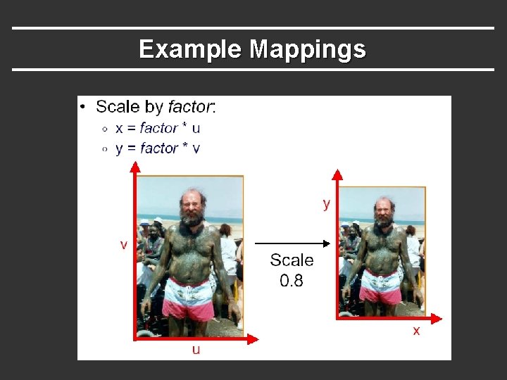 Example Mappings 
