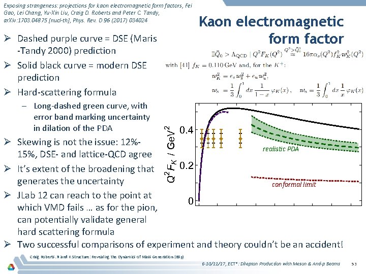 Exposing strangeness: projections for kaon electromagnetic form factors, Fei Gao, Lei Chang, Yu-Xin Liu,