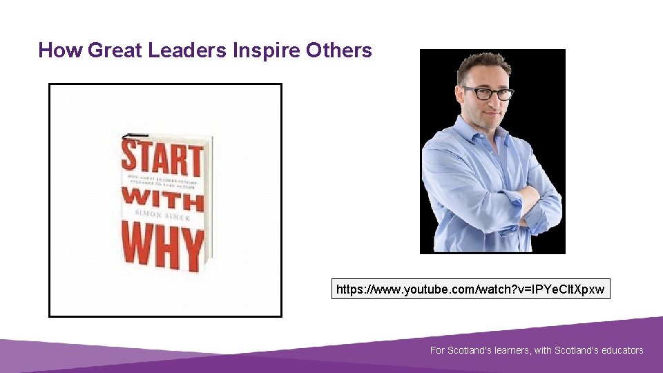 How Great Leaders Inspire Others https: //www. youtube. com/watch? v=IPYe. Clt. Xpxw Document title