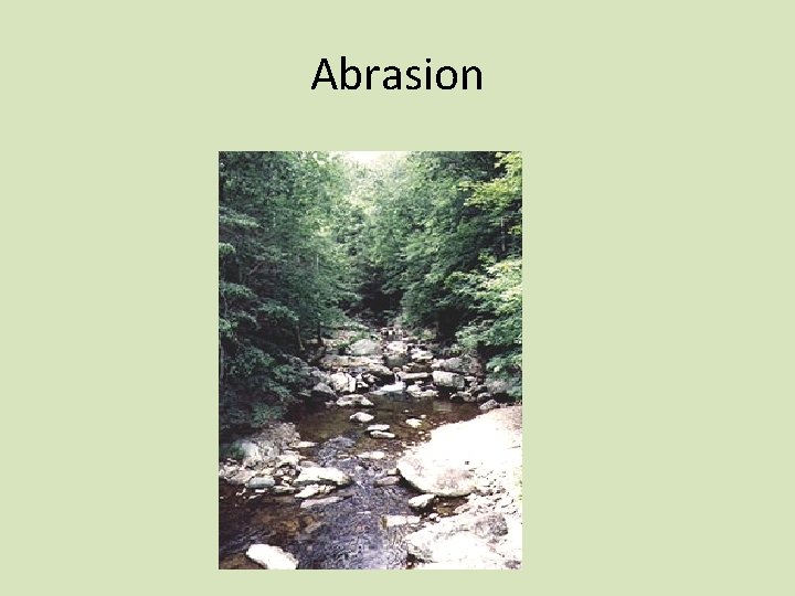 Abrasion 