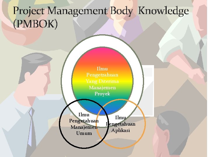 Project Management Body Knowledge (PMBOK) Ilmu Pengetrahuan Yang Diterima Manajemen Proyek Ilmu Pengetahuan Manajemen