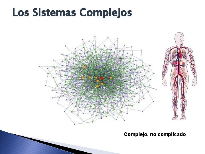 Los Sistemas Complejo, no complicado 