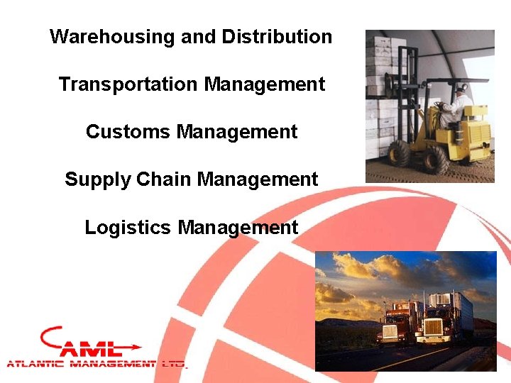 Logistics Management Warehousing and Distribution Facilities in Edmonton