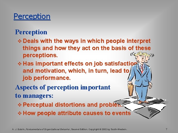 Perceptions List Chapter 3 Learning Perception Attitudes Values and Ethics