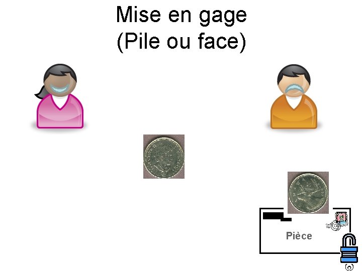 Mise en gage (Pile ou face) Pièce 