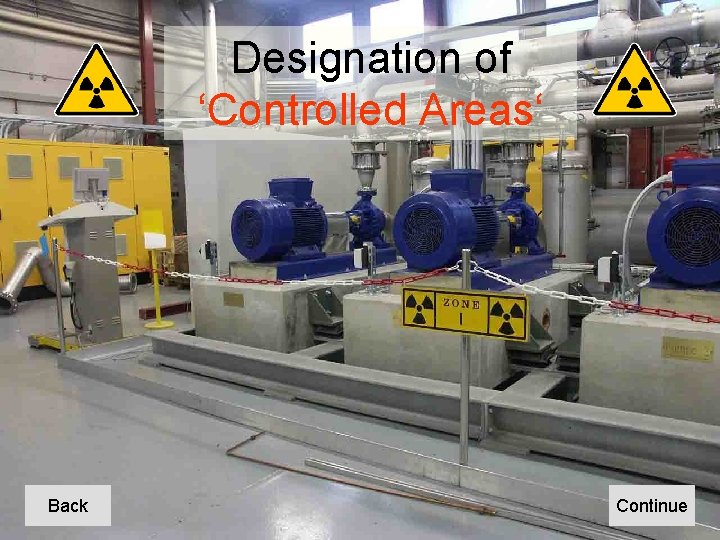 Designation of ‘Controlled Areas‘ Back Continue 