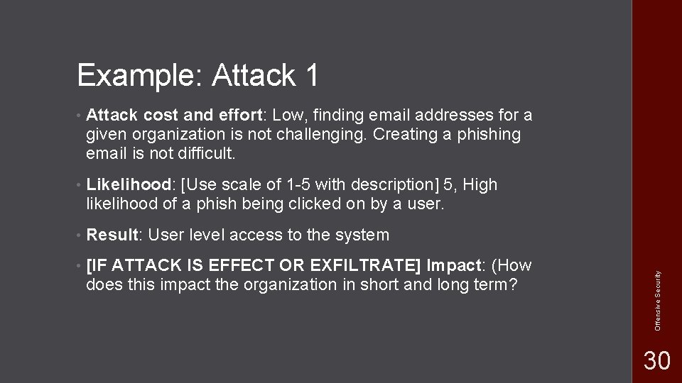  • Attack cost and effort: Low, finding email addresses for a given organization