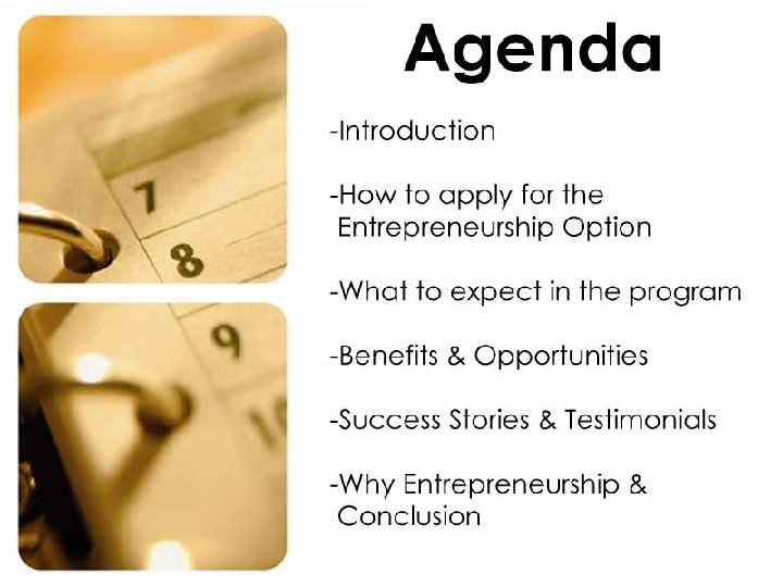 Agenda 