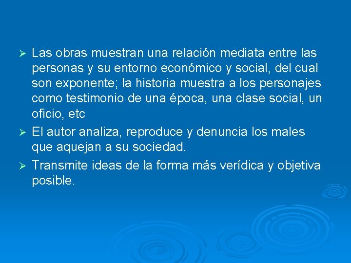 Las obras muestran una relación mediata entre las personas y su entorno económico y