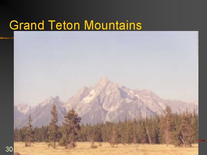 Grand Teton Mountains 30 