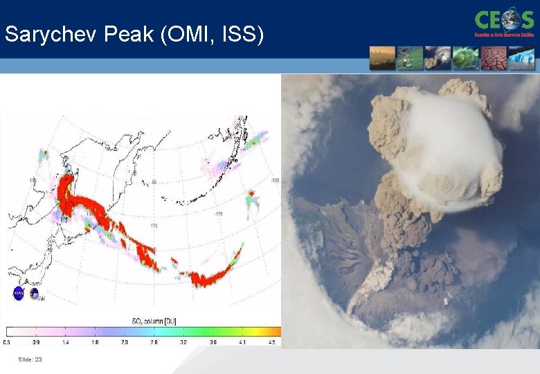 Sarychev Peak (OMI, ISS) Slide: 23 