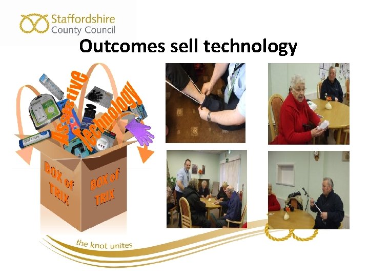 Outcomes sell technology 