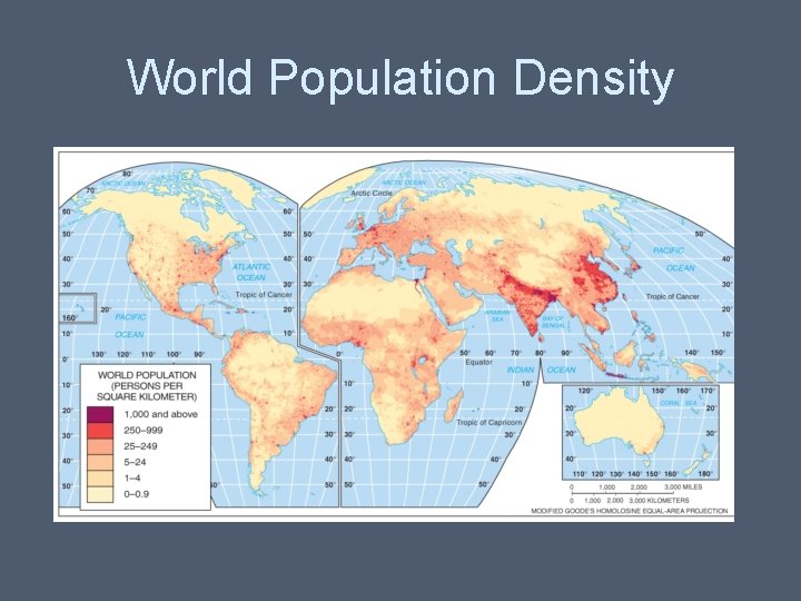 World Population Density World Population Density