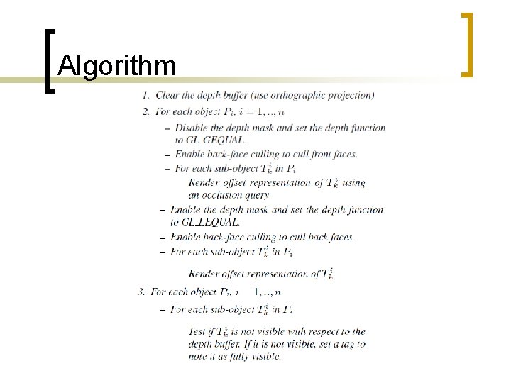 Algorithm 