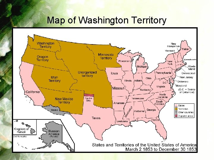 Map of Washington Territory 
