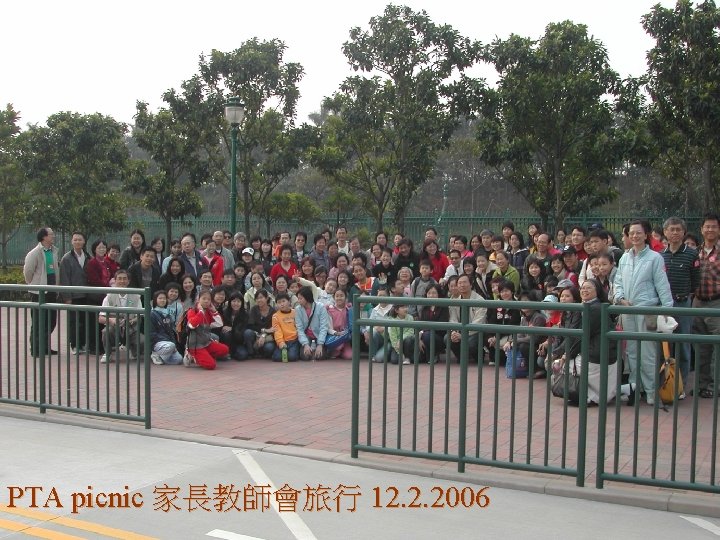 PTA picnic 家長教師會旅行 12. 2. 2006 