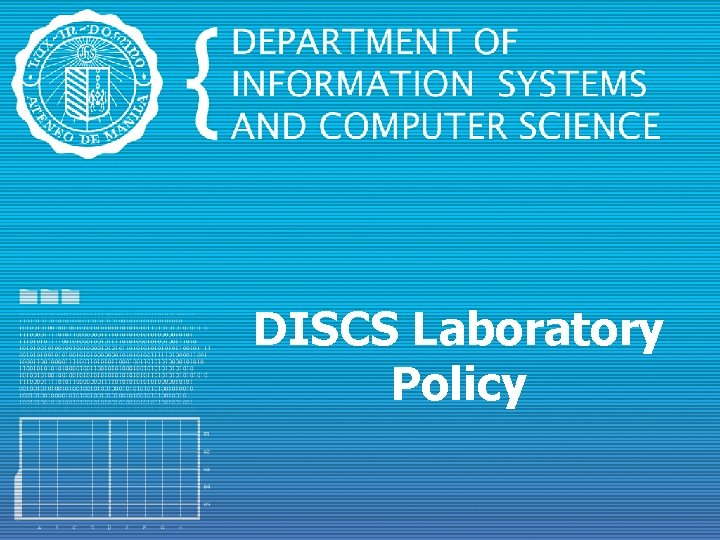 DISCS Laboratory Policy 