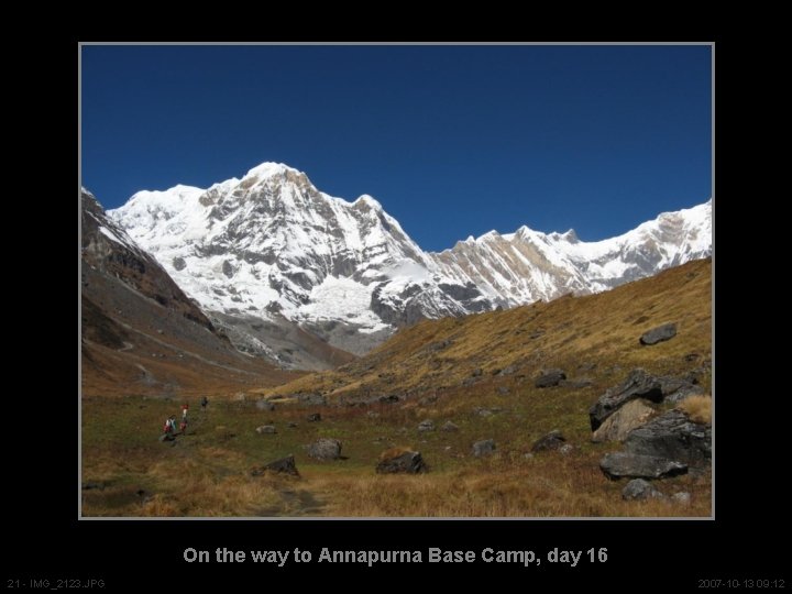 On the way to Annapurna Base Camp, day 16 21 - IMG_2123. JPG 2007