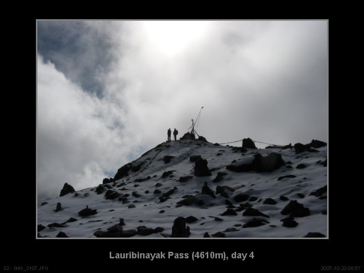 Lauribinayak Pass (4610 m), day 4 32 - IMG_3107. JPG 2007 -10 -23 08: