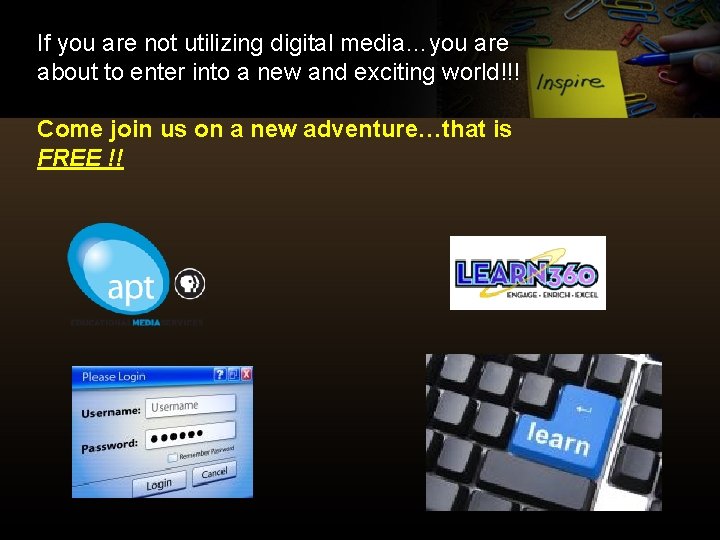 If you are not utilizing digital media…you are about to enter into a new