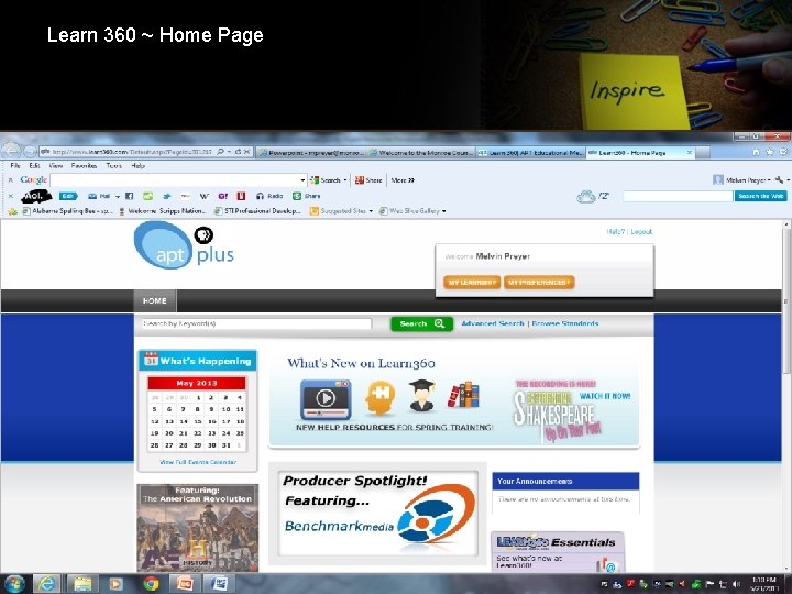 Learn 360 ~ Home Page 