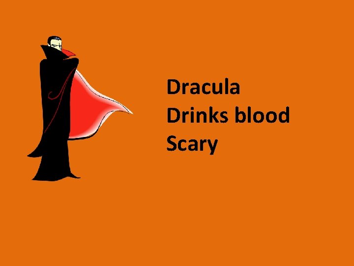 Dracula Drinks blood Scary 