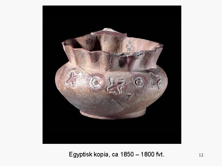Egyptisk kopia, ca 1850 – 1800 fvt. 12 
