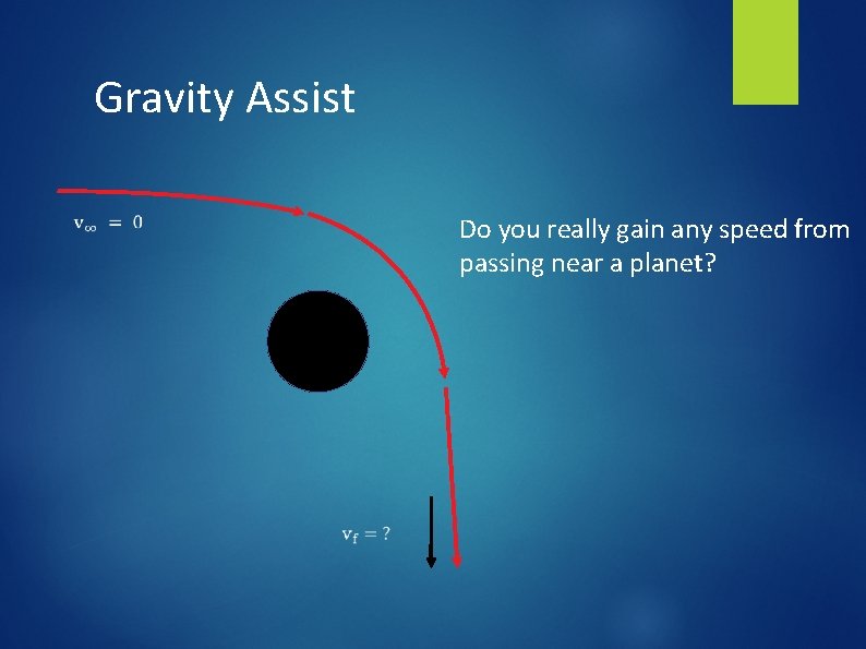 Gravity Assist Do you really gain any speed from passing near a planet? 