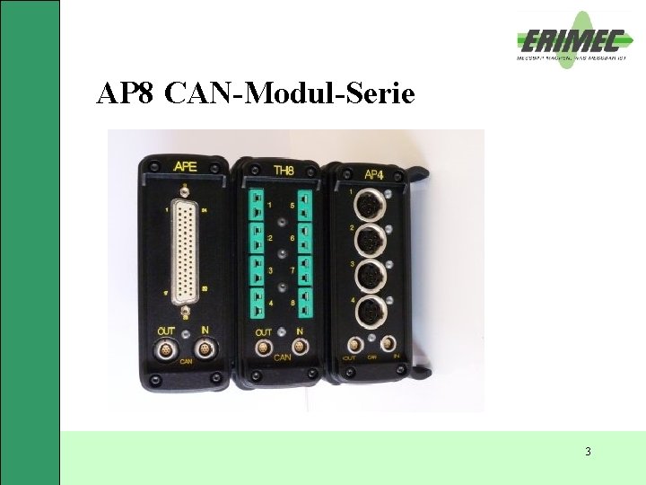 AP 8 CAN-Modul-Serie 3 