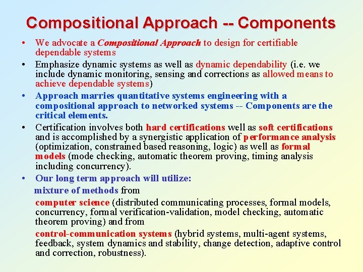 Systems Engineering for Automating VV of Dependable Systems