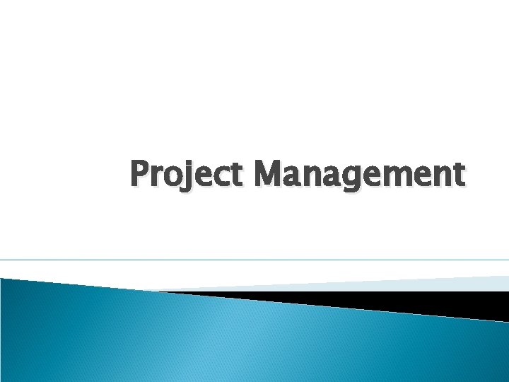 Project Management 