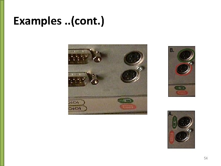 Examples. . (cont. ) 54 