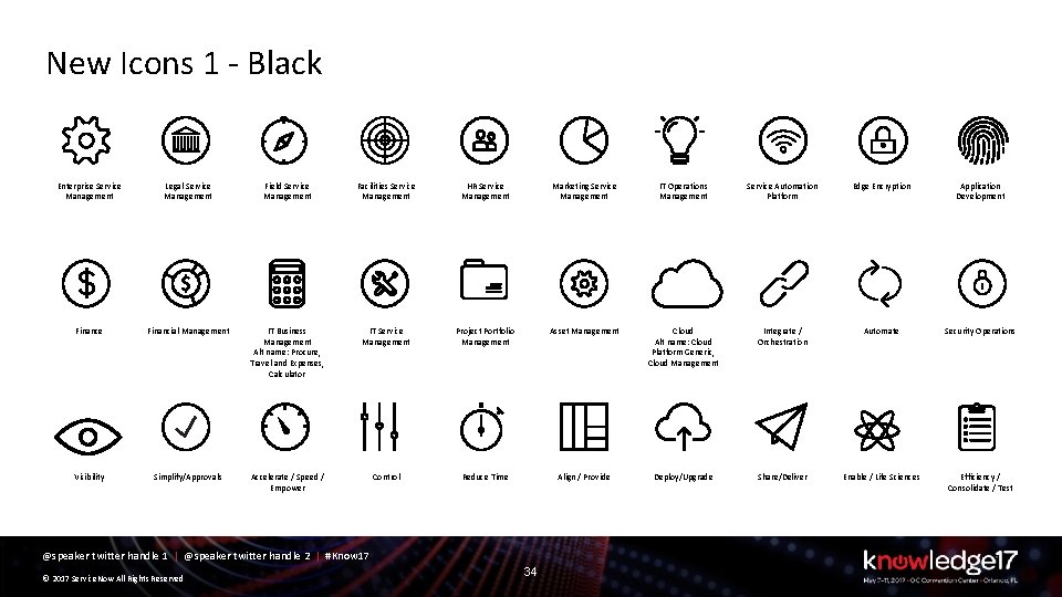 New Icons 1 - Black Enterprise Service Management Legal Service Management Field Service Management