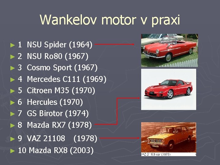 Wankelov motor v praxi ► 1 ► 2 ► 3 ► 4 ► 5