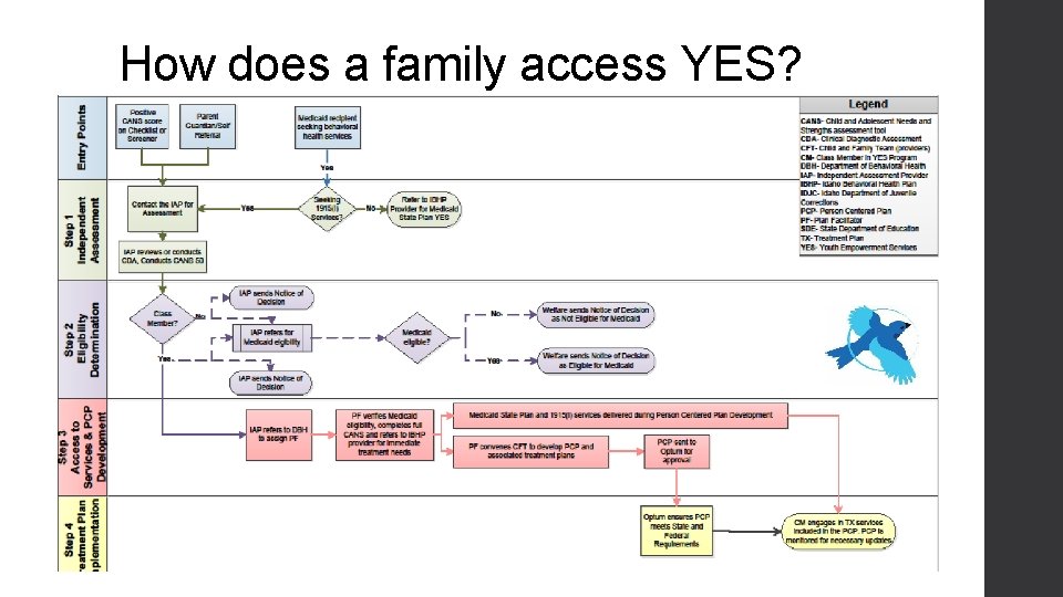 How does a family access YES? How does a family access YES?