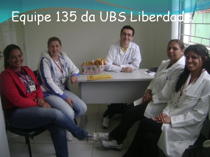Equipe 135 da UBS Liberdade 