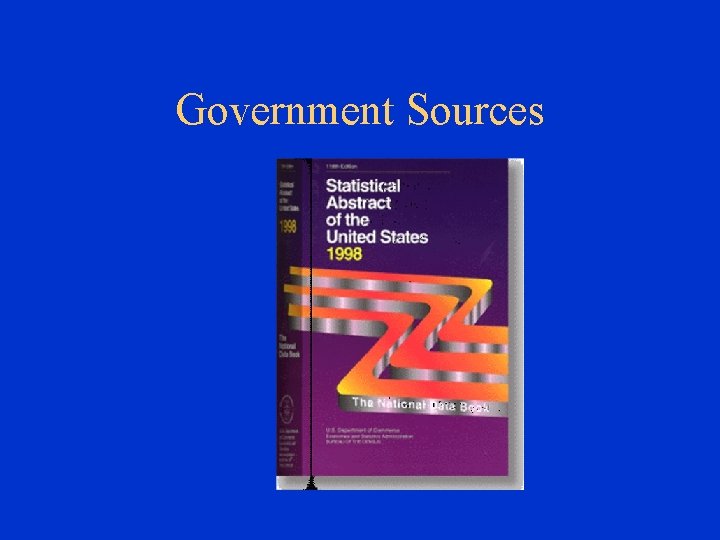 Government Sources 