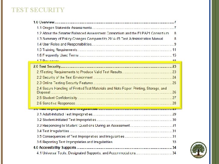 TEST SECURITY TEST SECURITY