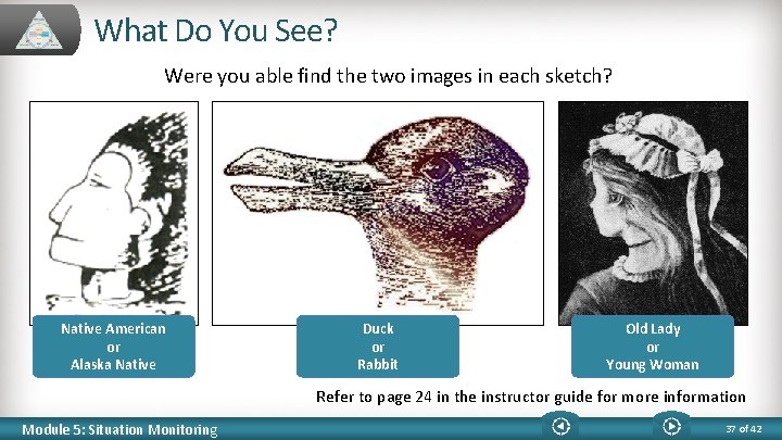 What Do You See? Were you able find the two images in each sketch?