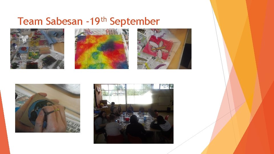Team Sabesan -19 th September 