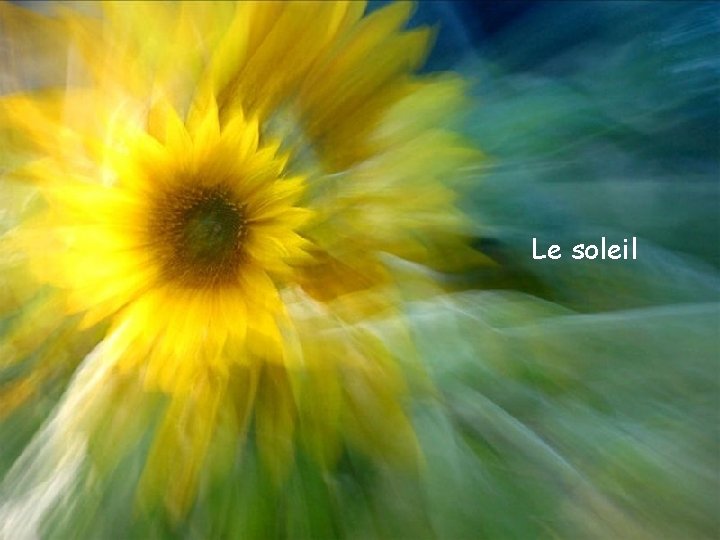 Le soleil 