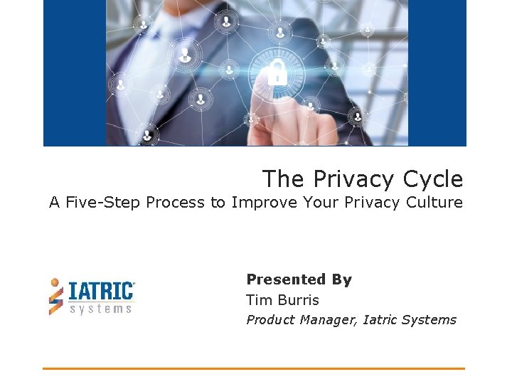 The Privacy Cycle A Five-Step Process to Improve Your Privacy Culture Presented By Tim