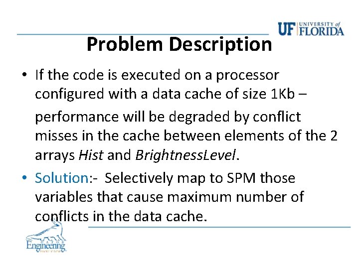 Problem Description • If the code is executed on a processor configured with a Problem Description • If the code is executed on a processor configured with a