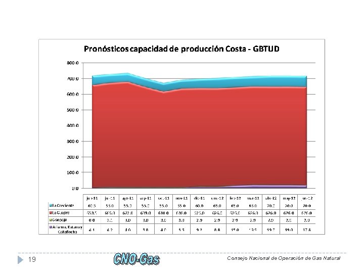 19 Consejo Nacional de Operación de Gas Natural 