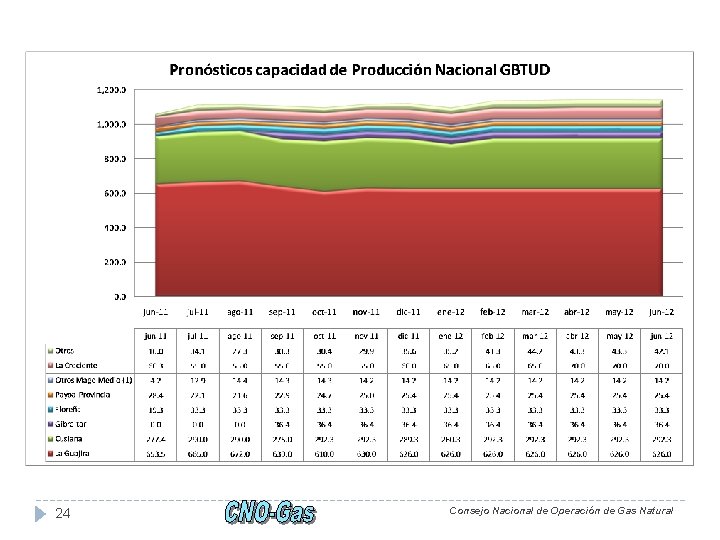 24 Consejo Nacional de Operación de Gas Natural 