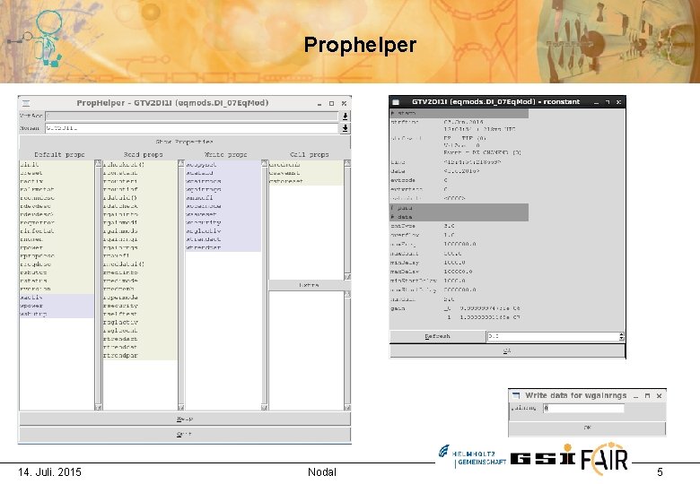 Prophelper 14. Juli. 2015 Nodal 5 