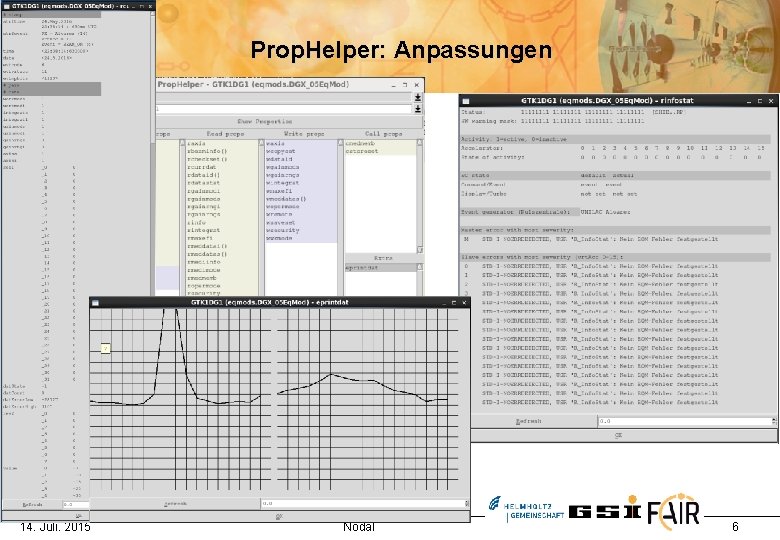Prop. Helper: Anpassungen 14. Juli. 2015 Nodal 6 